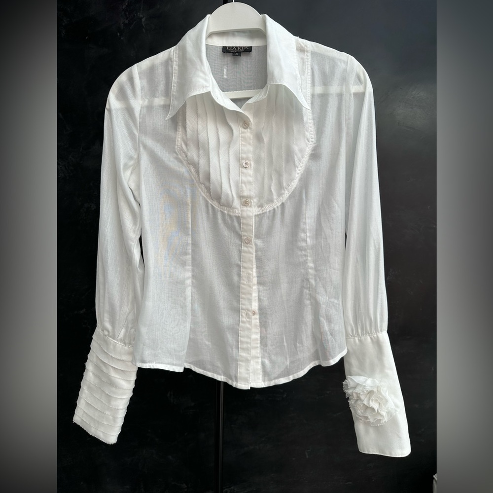 Tuxedo shirt, size 4, small